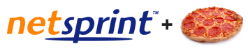 NetSprint.pl Logo i Pizza